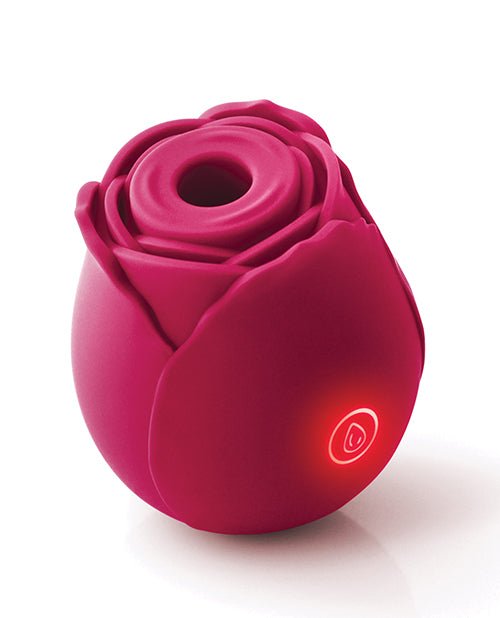 INYA The Rose Rechargeable Suction Vibe - Red - NSN-0554-56-657447104329-Plezzure-Vibrator