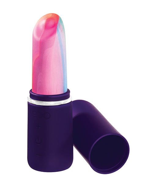 VeDO Retro Rechargeable Bullet Lip Stick Vibe - Purple - VI-F1813-850052871123-Plezzure-Bullet Vibrator