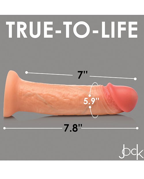 
                  
                    Curve Toys Jock Real Skin Silicone 8" Dildo - CN-09-0943-10-653078944136-Plezzure-Realistic Dildo
                  
                