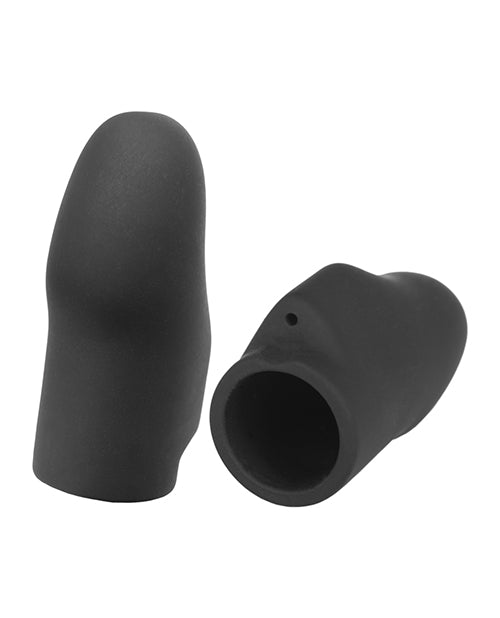 ElectraStim Explorer Electro Finger Sleeves - Black - CYEM3108-609224031779-Plezzure-Finger Vibrator