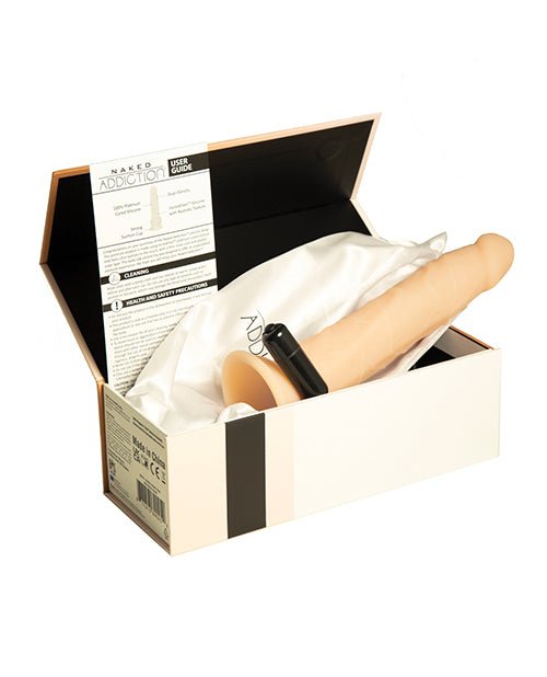 
                  
                    Naked Addiction 9" Dual Density Silicone Dildo - Vanilla - BMS89025-677613890252-Plezzure-Realistic Dildo
                  
                