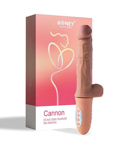 Cannon 10" Dildo Handheld Sex Machine - Light - HPB-889F-710022364577-Plezzure-Sex Machines