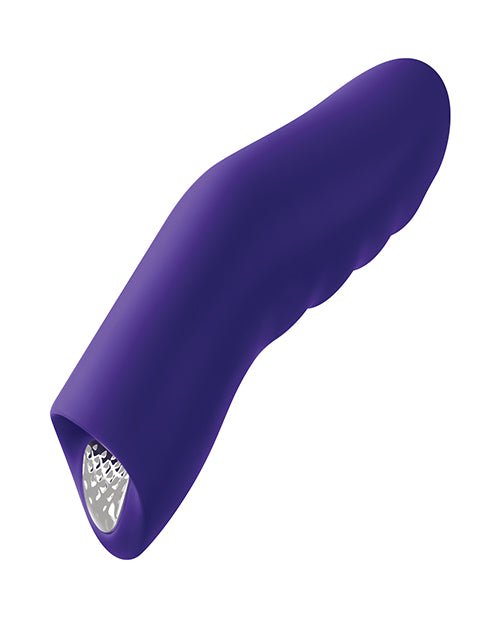 Femme Funn Dioni Wearable Finger Vibe - Small Dark Purple - FE-FF-1035-02S-663546904456-Plezzure-Finger Vibrator