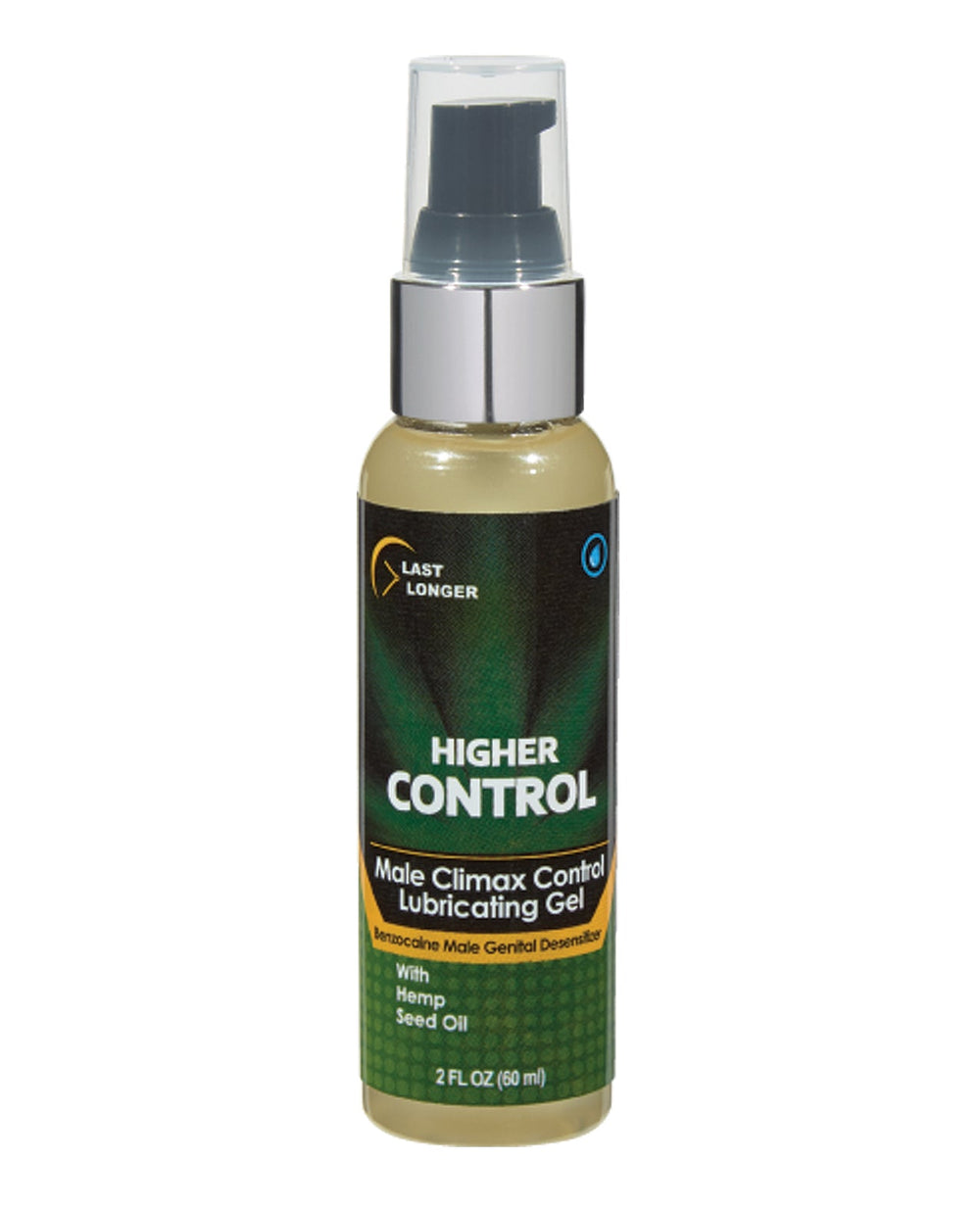 Higher Control Climax Control Gel for Men w/Hemp Seed Oil - 2 oz - BAHCC20-679359001015-Plezzure-Male Sexual Enhancers