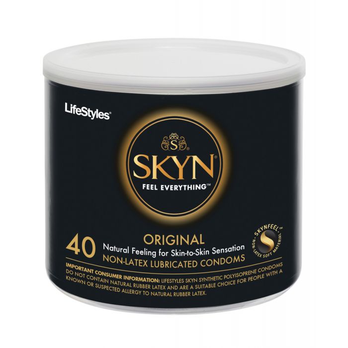 Lifestyles SKYN Condom - Bowl of 40 - 7605-93-813356000200-Plezzure-Condoms