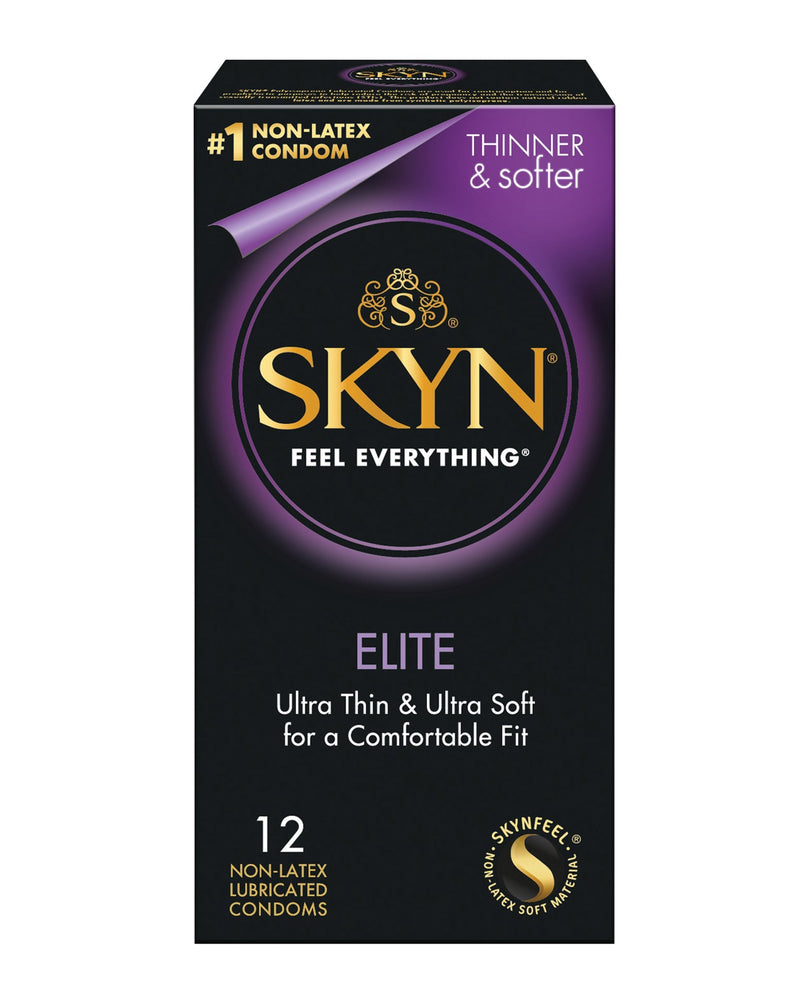 Lifestyles SKYN Elite Ultra Thin Condoms - Pack of 12 - PM300-39-70907230039-Plezzure-Condoms