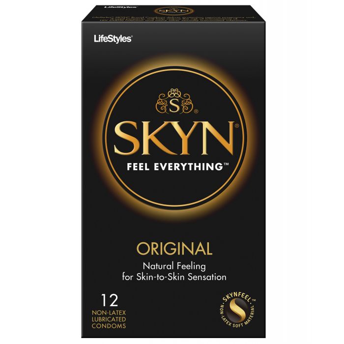 Lifestyles SKYN Non-Latex - Box of 12 - 7627-88-70907273128-Plezzure-Condoms