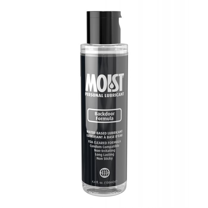 Moist Backdoor Formula Water-Based Personal Lubricant - 4.4oz - PD9402-00-603912766172-Plezzure-Anal Lubes