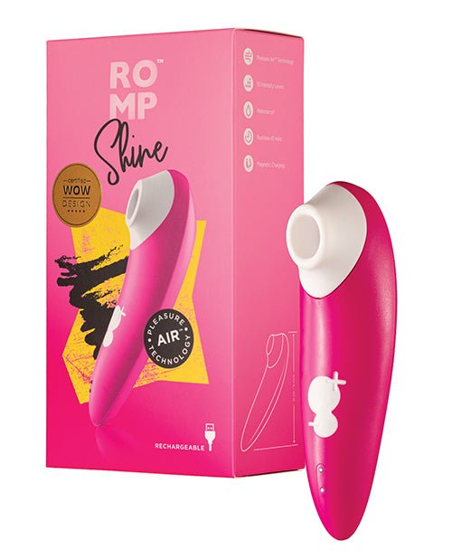 ROMP Shine Clitoral Vibrator - Pink - RPSTSG3-4251460600941-Plezzure-Clitoral Vibrators