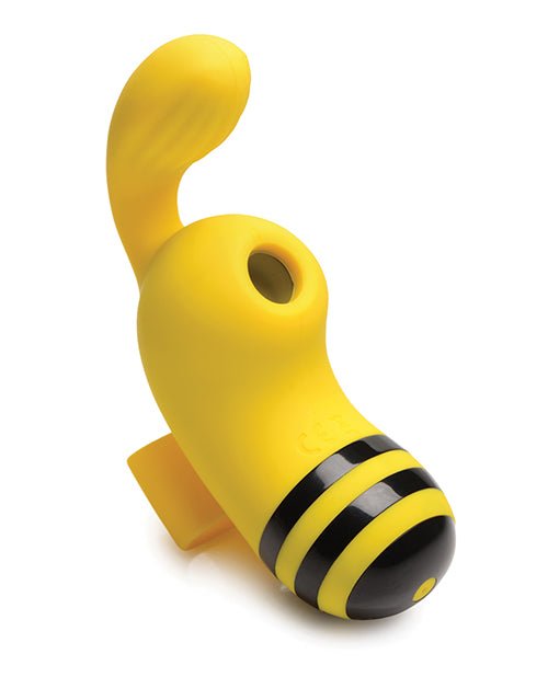 Shegasm Sucky Bee 5X Suction & 10X Vibration Finger Vibe - XRAG964-848518047502-Plezzure-Finger Vibrator