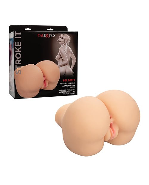 Stroke It BBL Booty - Ivory - SE0913-55-716770103093-Plezzure-Realistic Masturbators