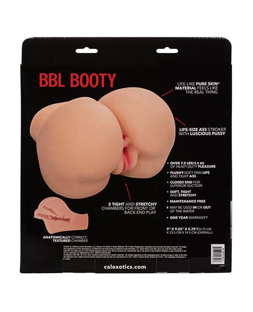 Stroke It BBL Booty - Ivory - SE0913-55-716770103093-Plezzure-Realistic Masturbators