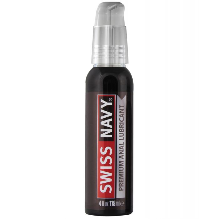 Swiss Navy Silicone Based Anal Lubricant - 4 oz - 6755A-24-699439000455-Plezzure-Anal Lubes