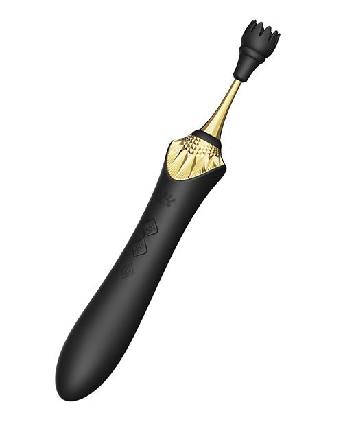 ZALO Bess 2.0 Clitoral Vibrator - Obsidian Black - ZAF03103-735632930448-Plezzure-Clitoral Vibrators